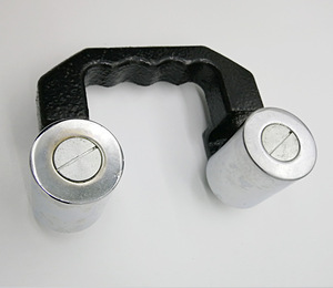 Công Nghiệp Cấp PVC Sàn Nhựa Công Cụ Xây Dựng Hai Bánh Xe Báo Chí Cuộn Nhỏ Gọn Thể Thao Sàn Xử Lý Đúc Sắt Cầm Tay Công Cụ - Product Image 5