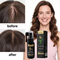 Serum Minyak Esensial Herbal Rosemary Alami Profesional 5% Terkonsentrasi, Memperbaiki Rambut, Memperkuat Akar, Mengatasi Kerontokan, Untuk Rambut Keriting