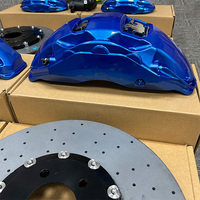 Kit de freinage avant à 10 pistons avec étriers arrière à 4 pistons et disques en céramique, adapté à la modification et mise à niveau des Rover