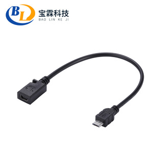 Cable de carga mini USB a MICRO USB, cable de carga mini hembra a macho Tipo-C Android v8 L183 - Product Image 1