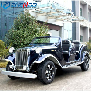 Beautiful Battery Powered Tourist Car/Retro Convertible Classic Sightseeing Car/Outdoor Retro Tourist Sightseeing Car - Product Image 2