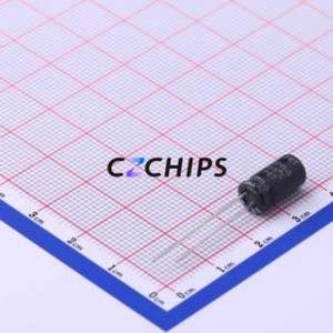 Condensador Electrolítico de Aluminio de Orificio Pasante ECG2GM3R3E12OTBO, Orificio Pasante, D6.3xL12mm 3.3uF 20% 400V 85mA-100kHz - Product Image 2
