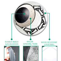 Ballon de sport, ballon de football en cuir, futsal, ballons de football personnalisés, laminés, thermocollés