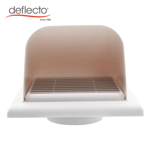 Nueva Llegada Deflecto 4 5 6 ''Capucha <span class=keywords><strong>de</strong></span> <span class=keywords><strong>Boca</strong></span> Ancha Supurr Protector Extraíble Louvered Secadora Ventilación Capucha Parrilla con Flyscreen - Product Image 2