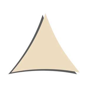 Voile d'ombrage triangulaire ciel étoilé en tissu Oxford, protection UV, pour jardin, patio, auvent extérieur - Product Image 1