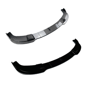 สปอยเลอร์หน้า BMW ซีรีส์ 5 E60 E61 M Sport ลายคาร์บอนไฟเบอร์ ผิวขัดเงา ปี 2005-2010 - Product Image 2