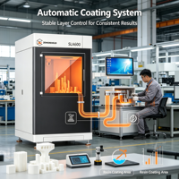Printer 3D Axiom3D Industrial SLA600 Baru 600x600x400mm Mesin Pencetak Resin Presisi Tinggi untuk Prototipe dan Manufaktur dengan USB