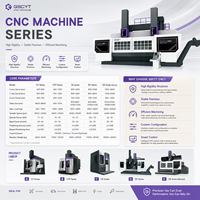 Tour vertical CNC de grande capacité CVT 12560 robuste et rigide pour pièces métalliques