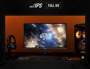 Monitor Gaming ASUS TUF Gaming VG259QMR5A de 24.5 Pulgadas FHD 310Hz(OC) 0.3ms Fast IPS con FreeSync Premium y Compatible con G-SYNC - Product Image 4