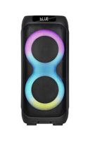 JBR-1020 Enceintes d'extérieur puissantes et abordables avec télécommande, batterie rechargeable 4500 mAh, FM, TWS et deux microphones sans fil pour la maison