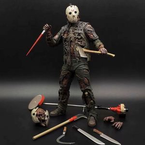 42003 Jason New <span class=keywords><strong>Blood</strong></span> Edition Muñeco Articulado de 7 Pulgadas Hecho a Mano en Caja con Accesorios de Buena Calidad para el Black Friday - Product Image 3