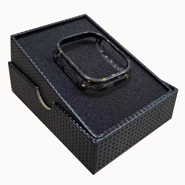 Forged  Carbon Fiber 49mm Watch case for IWatch Apple Ultra2 Watch case