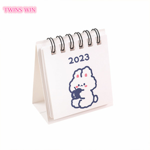 Özel Logo katlanabilir özel 2025 sevimli takvim kitap basit not defteri Mini masa takvimi 415 - Product Image 6