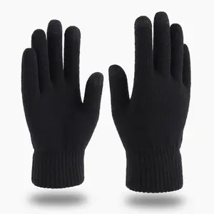 2021 Winter Handschoenen Vrouwen Mannen Unisex Gebreide Warme Wanten Call Talking & Touch Screen Handschoenen Mobiele Telefoon Pad