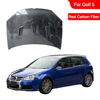 Capot avant personnalisé en fibre de carbone forgée en nid d'abeille pour VW Golf 5, kit carrosserie amélioré pour capot moteur en carbone