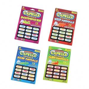 Colorful Rubber for Growing Capsule Unisex Soft Bath Companion Educational Dinosaur <b>Toy</b> Hand-Eye Coordination for Baby Gift - Product Image 1