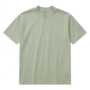 Camiseta de Cuello Redondo para Hombre, 100% Algodón, Gruesa, 180 g/m², Antiencogimiento, Corte Regular, Ideal para Gimnasio y Running, Personalizable con Impresión - Product Image 1