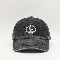 Gorra de Béisbol de 6 Paneles de Algodón Lavado Personalizada OEM con Logotipo Bordado para Hombre y Mujer, Gorra Informal para Exteriores