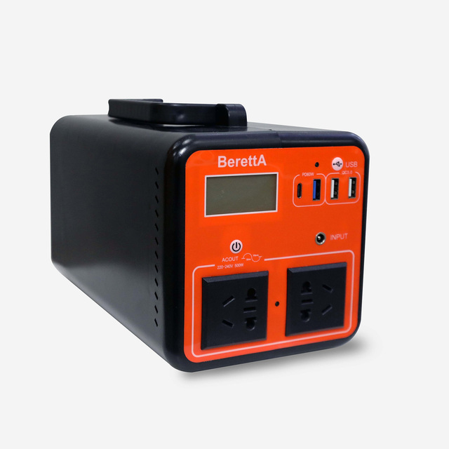 Portable Power Station 300W 500W 800W 1000W Generator Mobile Power Bank USB-C Output for Home Backup Household Outdoor Camping