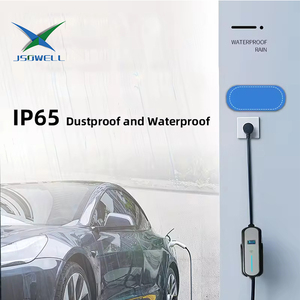 Cargador EV portátil tipo 2 GBT 16A 32A 3.5KW 7KW Estación de carga de CA EV ajustable Coche eléctrico Cargador portátil de CA EV - Product Image 3