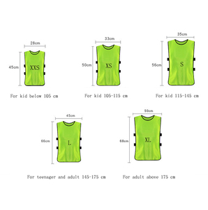 Ustom-Chaleco de entrenamiento universal anti-pilling, ropa deportiva de secado rápido para equipos de fútbol - Product Image 3