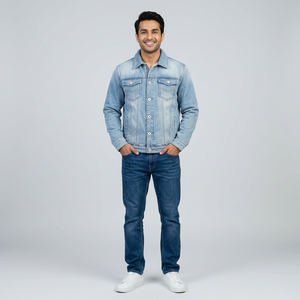 Vestes pour hommes inspirées du vintage Vestes pour hommes en denim haut de gamme Veste classique pour homme avec doublure douce et durabilité durable - Product Image 1