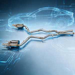 Tuyau d'échappement personnalisé OEM pour Mercedes AMG/A/B/C/E/S/G/R/M/CLA/<span class=keywords><strong>CLE</strong></span>/CLS/CL/CLK Série Classe 304 en acier inoxydable - Product Image 4