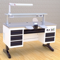 Banc de travail de laboratoire dentaire, Table de travail de laboratoire dentaire, équipements dentaires