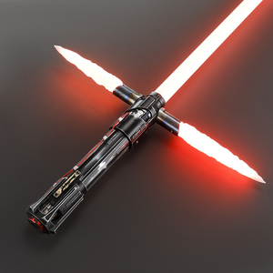 Sabre laser Nexussaber <span class=keywords><strong>Kylo</strong></span> <span class=keywords><strong>Ren</strong></span> avec poignée en métal vieilli pour lame Xenopixel, swing fluide, sons personnalisés pour le cosplay - Product Image 1
