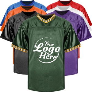 เสื้อฟุตบอลแบบมืออาชีพชุดกีฬาแบบตาข่ายน้ำหนักเบาสำหรับคลับสั่งซื้อจำนวนมาก - Product Image 1