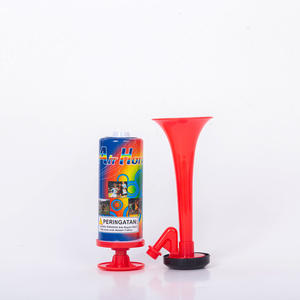 เครื่องเป่าลมแบบพกพาสำหรับเล่นกีฬาเชียร์ลีดเดอร์แบบมือถือปั๊มเสียงดังที่จับสีแดง - Product Image 5