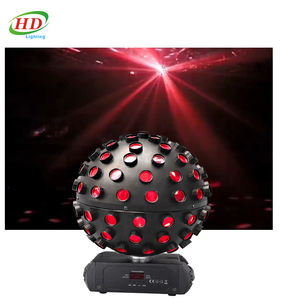 2pcs Night Club Stage RGBW LED Disco Ball 12W DMX512 Mode de contrôle Effet Laser Éclairage PC Corps Projection Lumières - Product Image 2