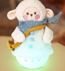 Novedad Animal Sleep Doll calmante con música y luz Educativo Radio Control <span class=keywords><strong>Joker</strong></span> Tumbler Toy para BEBÉ - Product Image 4