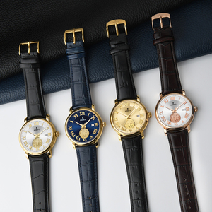 AKIRES di alta qualità Business 5BAR vetro zaffiro impermeabile 316L in acciaio inox automatico orologi meccanici per gli uomini - Product Image 4