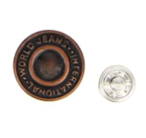 Personalized Engraved Brand logo Metal Jeans <b>Button</b> Fashion <b>Button</b> Brass Jean <b>Button</b> - Product Image 6