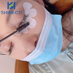 まつげエクステ用カスタムフォームかわいい花糸くずの出ないジェルアイパッチ - Product Image 3