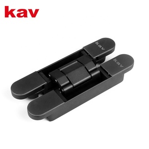 Charnière invisible réglable en alliage de zinc 3D robuste, design moderne <span class=keywords><strong>pour</strong></span> les <span class=keywords><strong>portes</strong></span> de meubles de cuisine, de salon et de chambre à coucher - Product Image 1