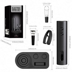 ที่เปิดขวดไวน์ไฟฟ้าแบบชาร์จได้ ที่เปิดขวดไวน์ไฟฟ้าสำหรับเป็นของขวัญ - Product Image 3