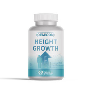 OEM增强型植物提取物增高胶囊，含维生素D、钙、锌补充剂，60粒/瓶 - Product Image 2