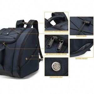 Échantillon gratuit, prix fabricant, sac de voyage, sac de sport pliable pour le voyage, le ski et le snowboard. - Product Image 4