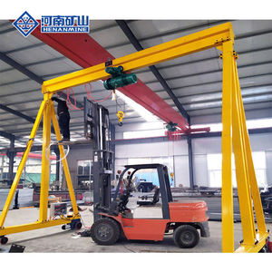 <span class=keywords><strong>Gru</strong></span> a Portale Elettrica Portatile da <span class=keywords><strong>Officina</strong></span> 2, 3, 5 Tonnellate con Paranco Elettrico - Product Image 6