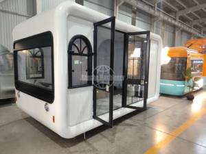 Remorque alimentaire carrée pour pizzas et hamburgers, entièrement équipée, pour la restauration rapide aux États-Unis - Product Image 6