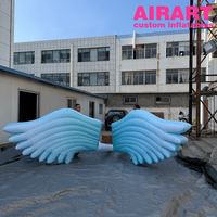 Ailes d'ange gonflables DIY pour la décoration et l'affichage sur scène, ailes gonflables pour les événements de défilé