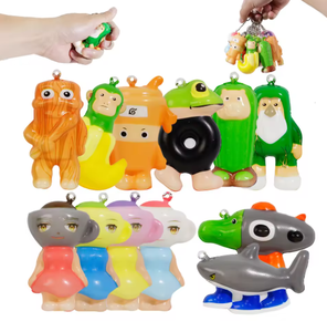 Juguete Antiestrés Brainrot TungTungTung Sahur Tralalelo, Figura <span class=keywords><strong>de</strong></span> Tiburón Italiano Brainrot, Juguete <span class=keywords><strong>de</strong></span> Compresión <span class=keywords><strong>de</strong></span> Rebote Lento para Aliviar el Estrés - Product Image 2