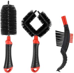 Brosse <span class=keywords><strong>de</strong></span> <span class=keywords><strong>nettoyage</strong></span> pour moto et vélo, ensemble <span class=keywords><strong>de</strong></span> 3 pièces, <span class=keywords><strong>Kit</strong></span> <span class=keywords><strong>de</strong></span> brosses pour l'entretien des vitesses <span class=keywords><strong>de</strong></span> chaîne - Product Image 1