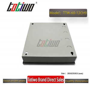 고품질 공장 직접 판매 스위칭 전원 공급 장치 12V 5A 60W CCTV 전원 공급 장치 상자 9 채널 포트 출력 - Product Image 6