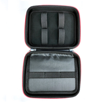 Étui de rangement BRN gris en EVA durable pour accessoires de chargeur avec protection et compartiment pour le rangement des chargeurs et câbles d'appareils électroniques