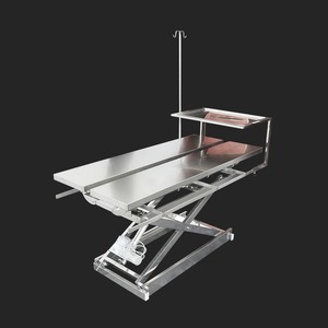Table d'opération en acier inoxydable 304 pour clinique vétérinaire, table d'entraînement scolaire, table d'anatomie, table de manipulation pour animaux de compagnie - Product Image 6