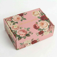 Boîte d'emballage personnalisée de luxe en papier tissé noir et rose, boîtes pour vêtements, boîte d'emballage pour perruques/extensions de cheveux avec logo