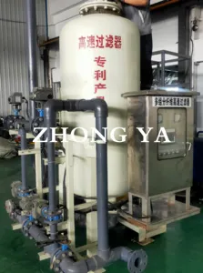 Automatic Back Flush Industrial HSF - High Speed Filter For Water Irrigation Sand Filter Filtration Tanks